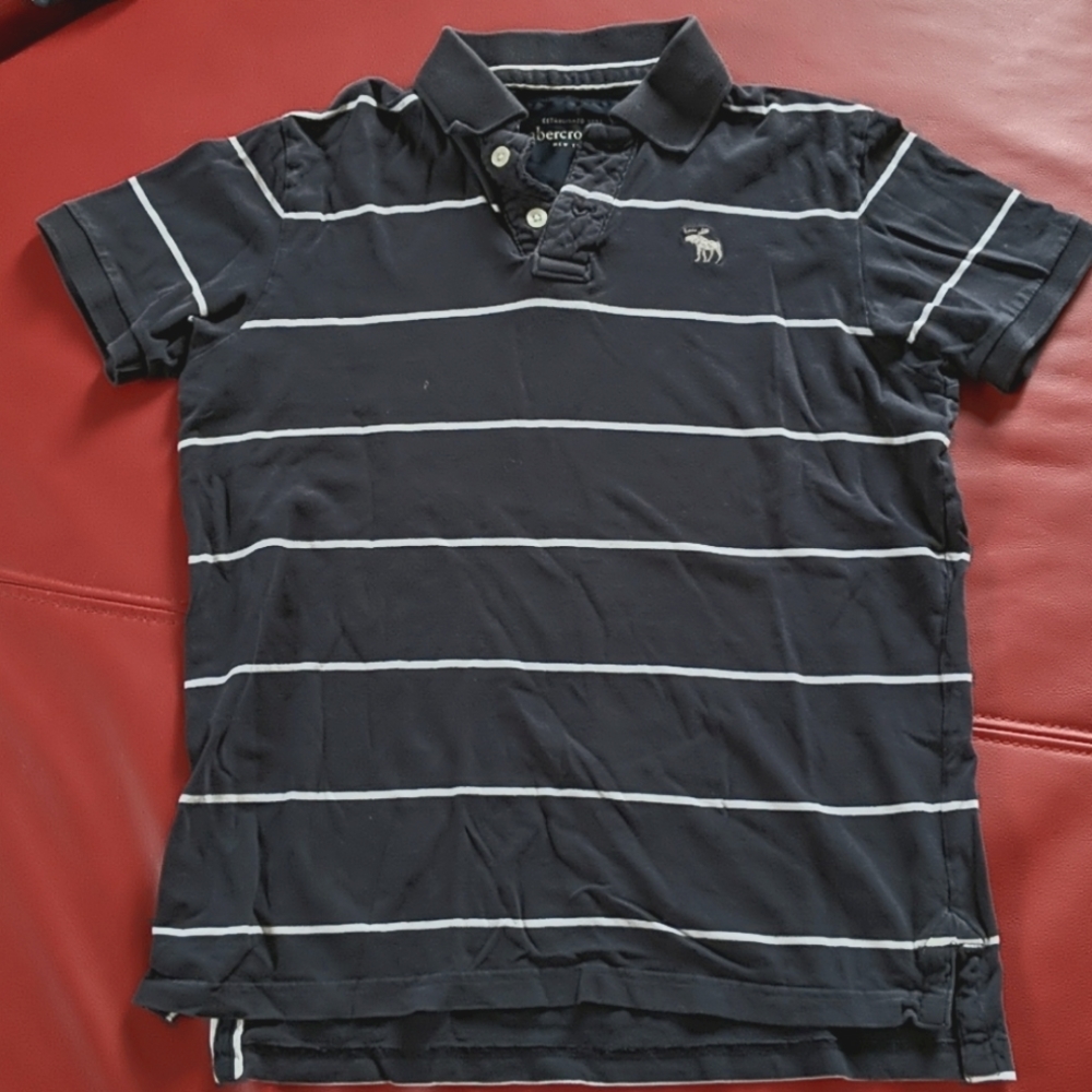 Striped Abercrombie & Fitch Polo